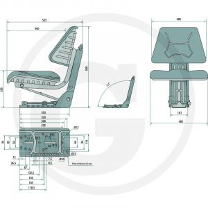 SCAUN TRACTORIST 24000067